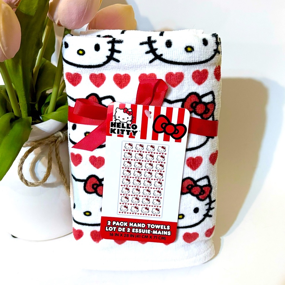 ❤️Hello Kitty Hand Towels